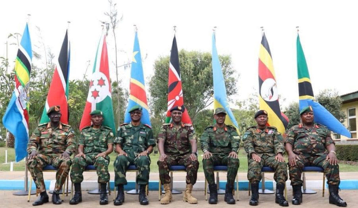 Heads of Defence Forces in the East African Community (EAC) are expected to meet “as soon as possible” to find a sustainable solution to the rampant security crisis in eastern DR Congo. Courtesy