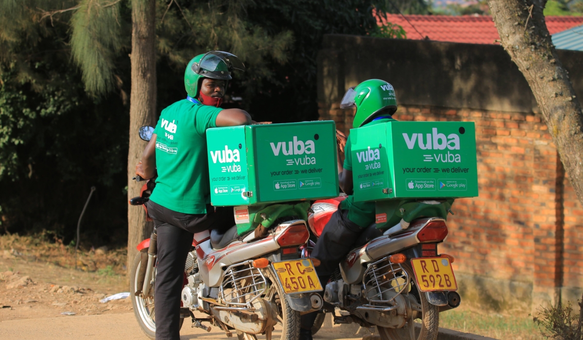 Kigali-based delivery service Vuba Vuba. Before engaging in an E-commerce business as a business owner you need to understand what clients you
want to serve. File photo.
