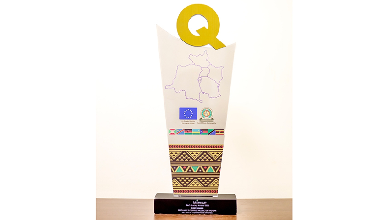 Africa Improved Foods wins EAC Quality award 2022.