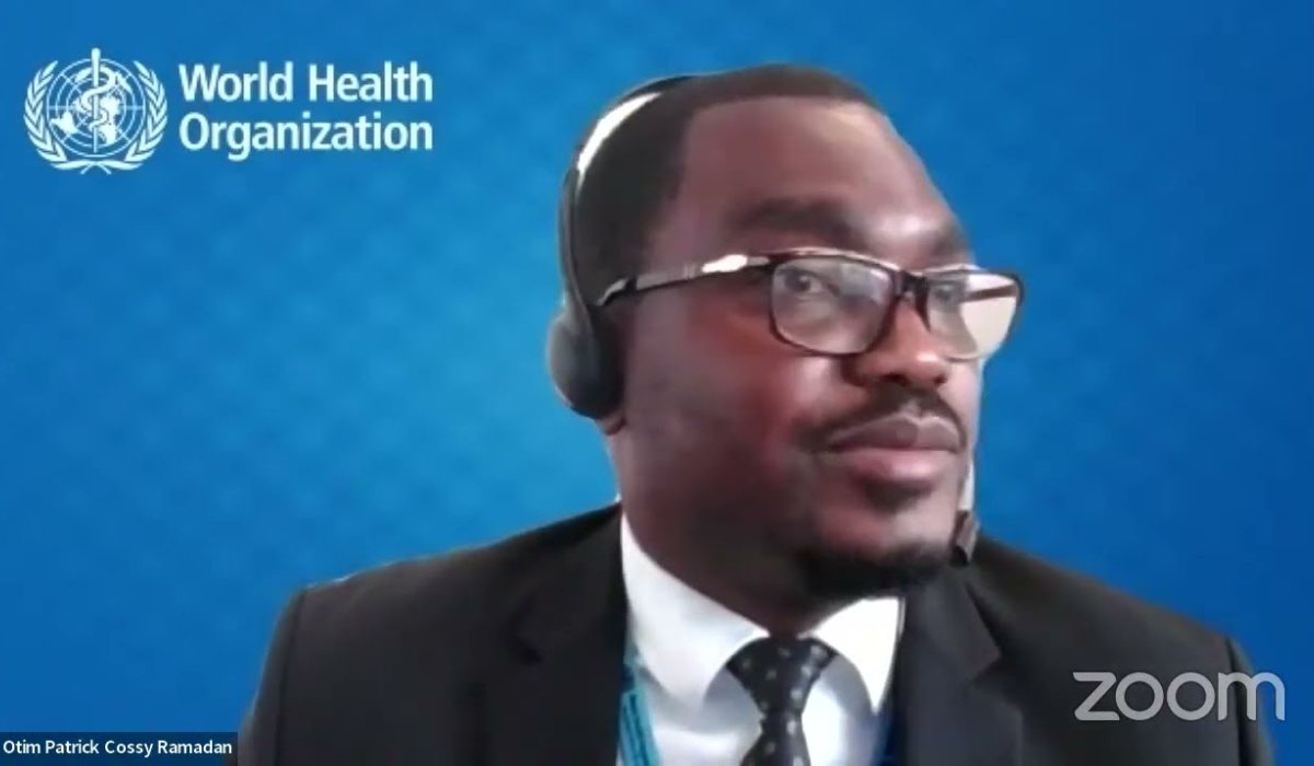 Patrick Otim, the World Health Organisation (WHO) Africa’s Incident Manager for the Ebola outbreak in Uganda. internet