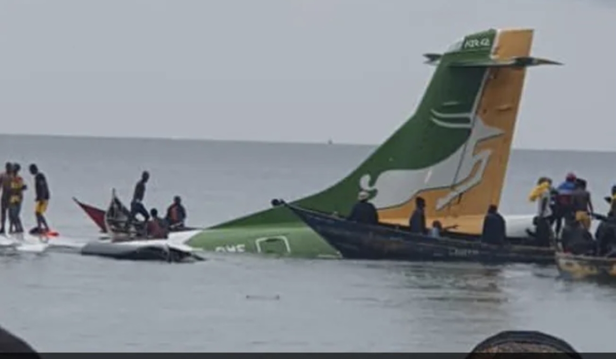The African Union Commission chair, Moussa Faki Mahamat, has offered condolences to Tanzania after a plane carrying 43 people plunged into Lake Victoria in Tanzania early on Sunday November 6.