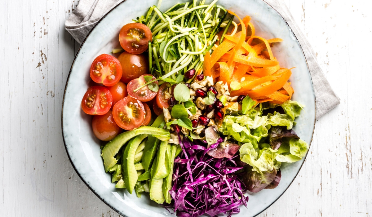 A vegan diet can
improve your health. Photo/Net