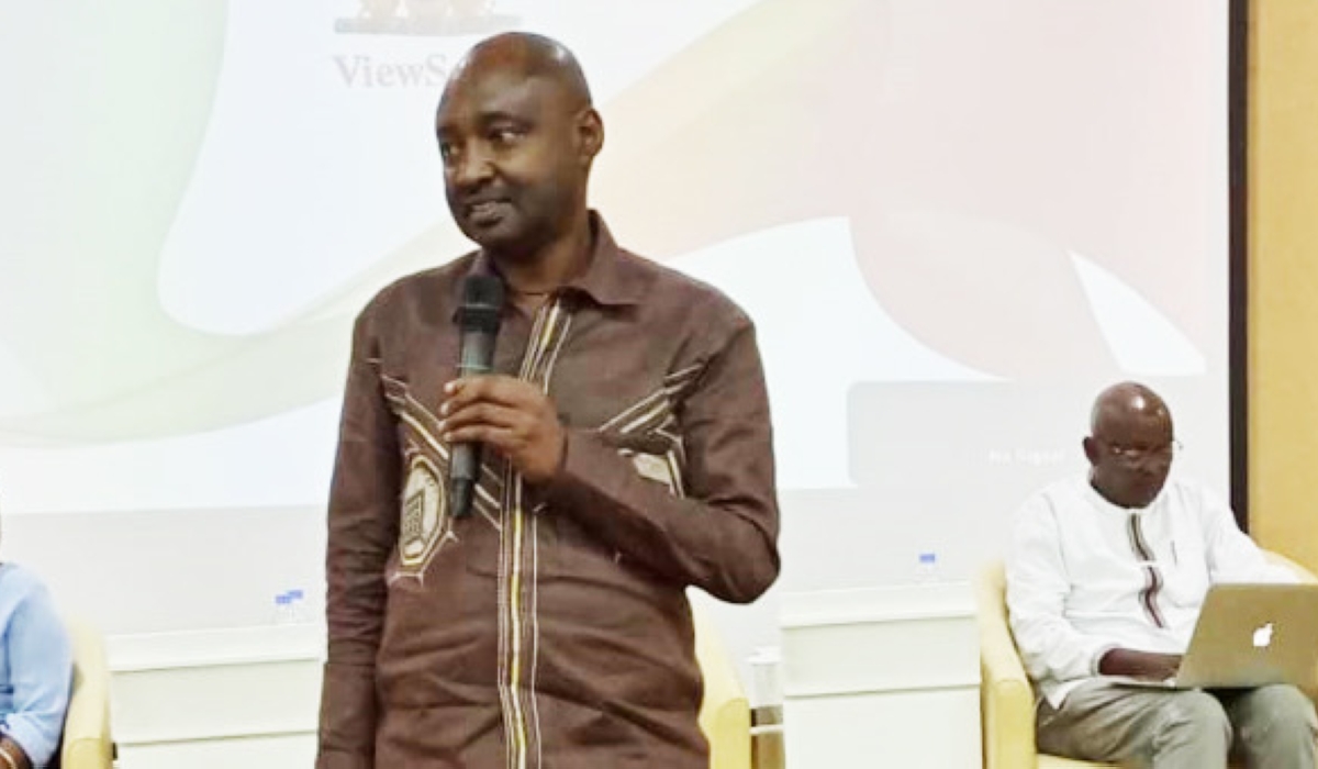 John Rusimbi, President of PAWA and Rwanda’s Book Industry Federation.