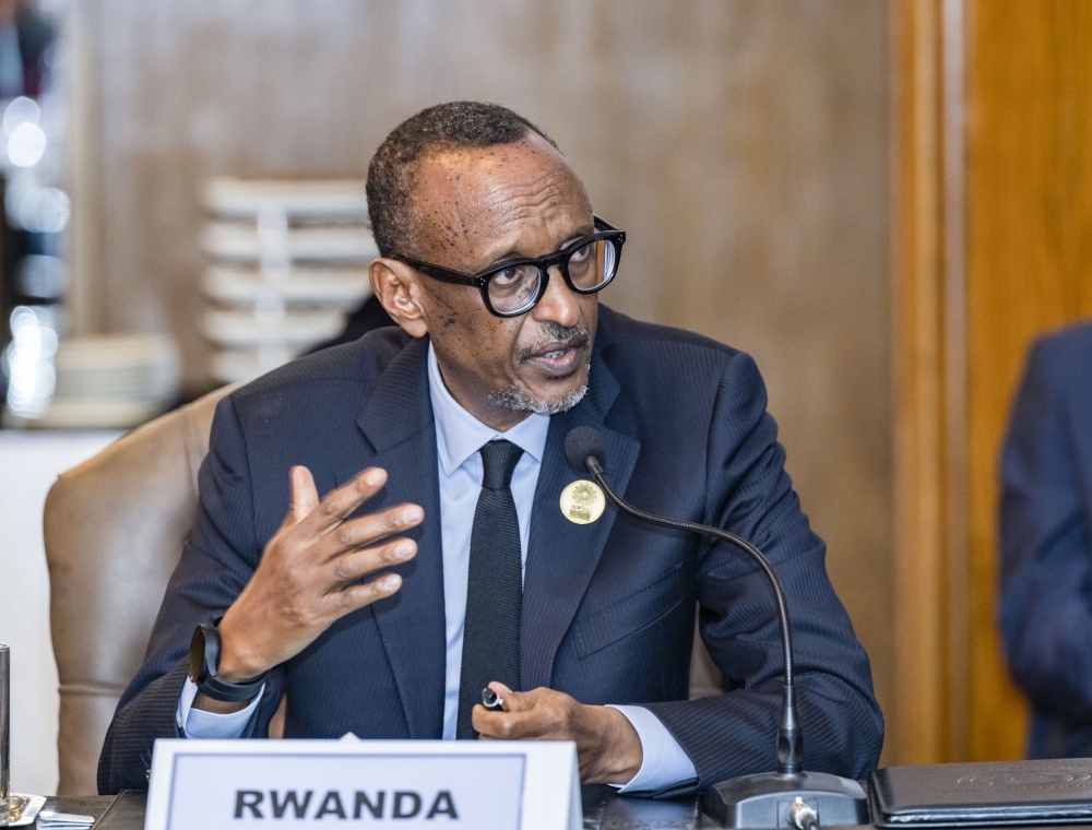 President Kagame attends an EAC High Level Consultative meeting on the situation in Eastern DR Congo. / Photo: Village Urugwiro