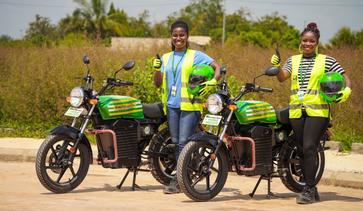 Mauto, the leading electric two-wheeler in Africa. The firm says it will also roll out its brand in Rwanda, before the end of the year. .Courtesy