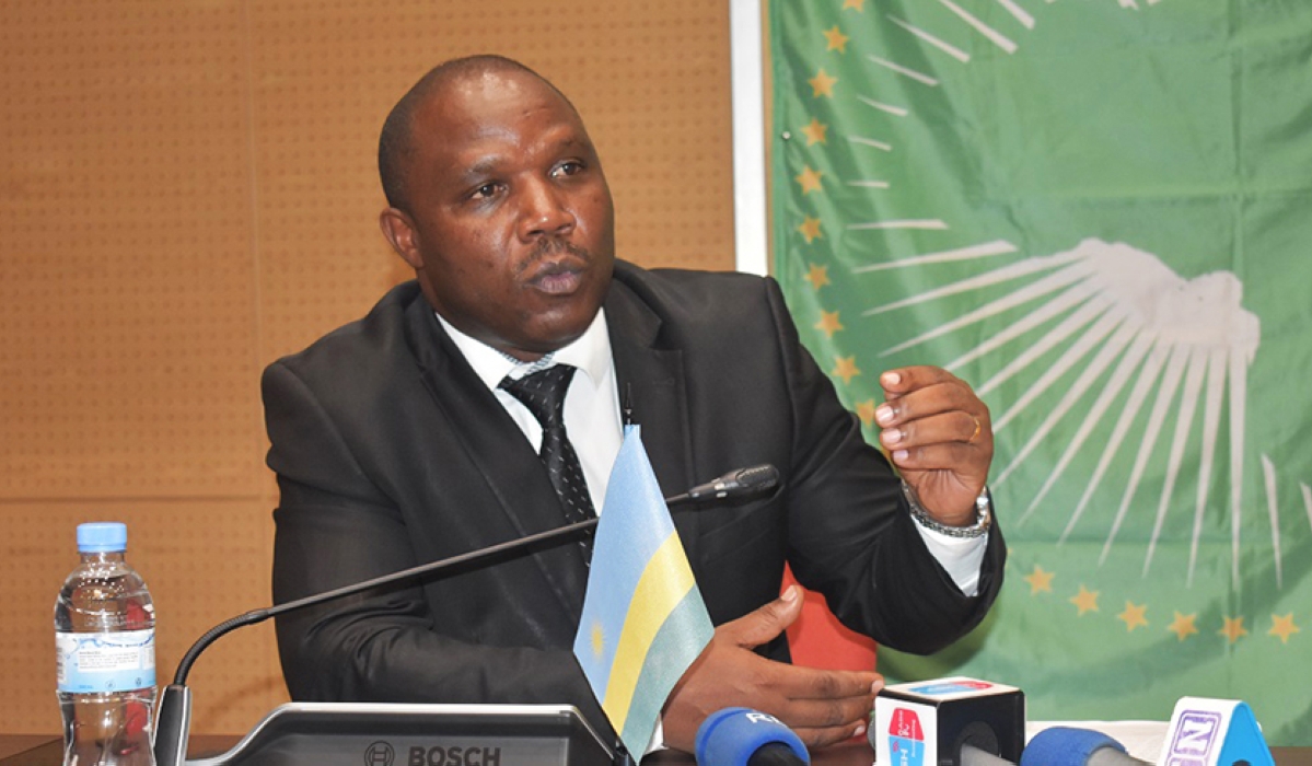 Jean Claude Musabyimana, the newly appointed Minister of Local Government. File.