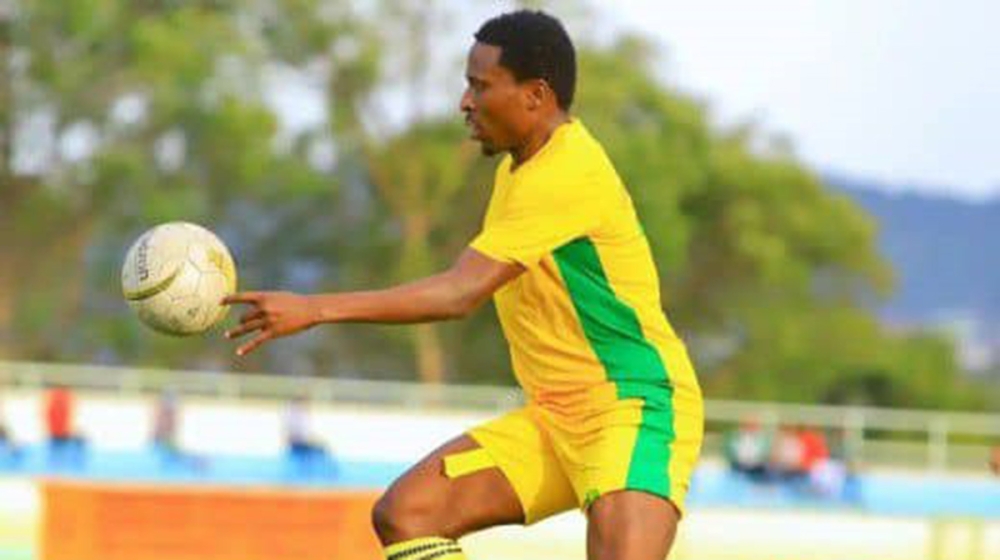 Etoile striker Samuel Chukwudi Nwosu hopes to help his team return to the Premier League. Photo: Courtesy