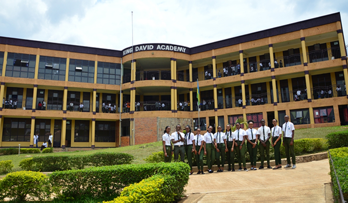 Students at King David Academy in Kicukiro District. Annet Mutamuriza, the headmistress of the school said that the new school time structure will be more impactful for day students than those studying at boarding. Courtesy
