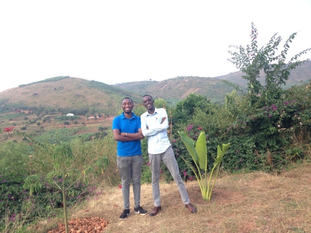 Muragijimana and Ndayishimiye
(left) in 2019. Photos/ Courtesy