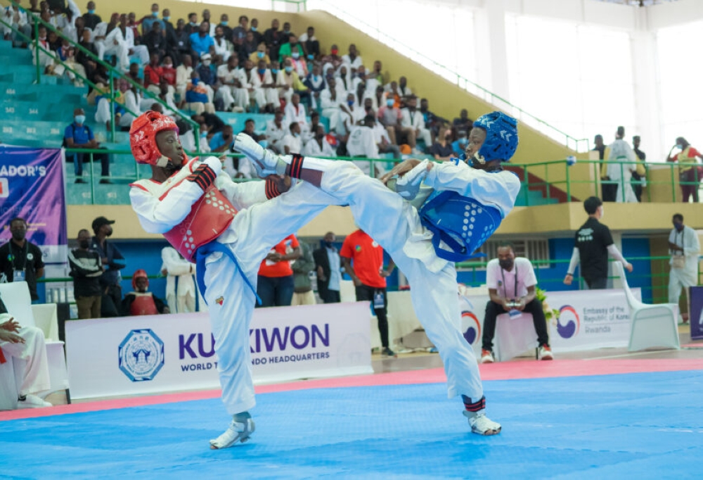 Taekwondo players in a past Ambassador’s Cup competition in Kigali. This year’s edition will take place on November 20. Net photo.