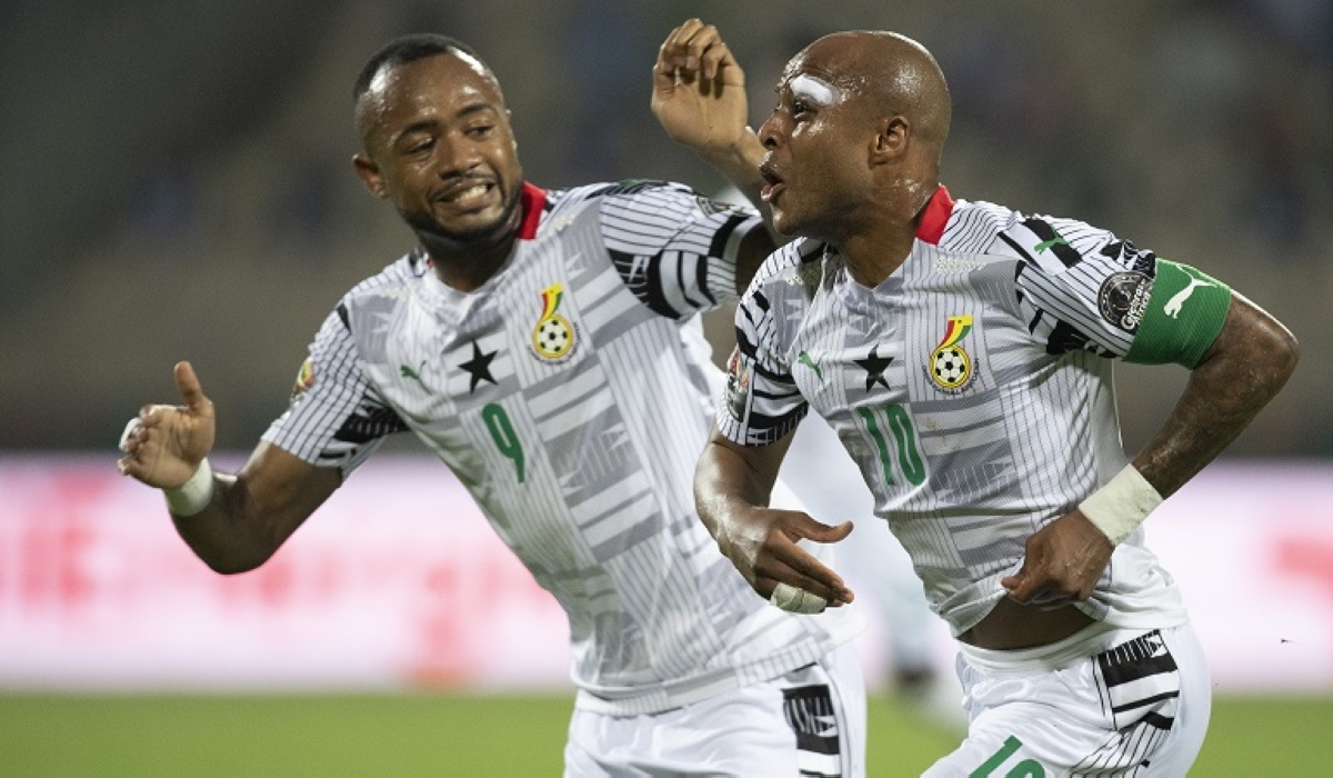 Some of players of Ghana National Team that  feature in the squad for the upcoming World Cup in Qatar. Internet Photo