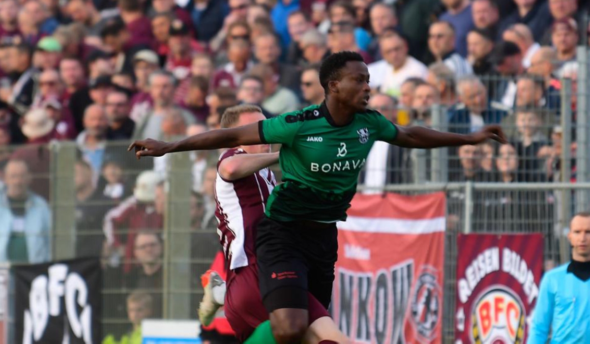 Luxembourg based Rwandan striker Glenn Habimana has joined Amavubi camp ahead of a  friendly with Sudan on November 17.Courtesy