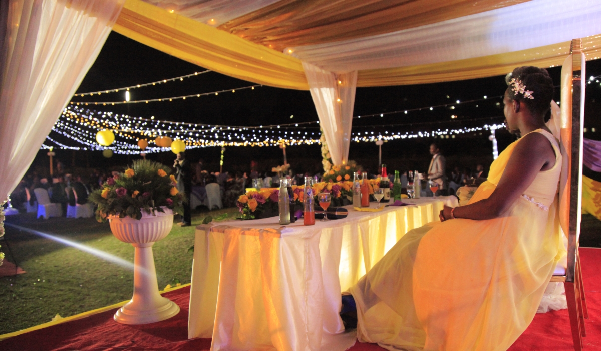 A wedding ceremony in Kigali . A legislator has proposed that Bride price as a requirement for marriage, should be scrapped in order to prevent problems facing Rwandan families. (Sam Ngendahimana)