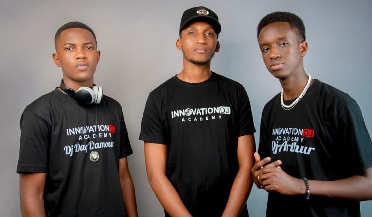 Some of the
students at the
academy that
Mwendwa
opened in
2020. Photos/
Courtesy