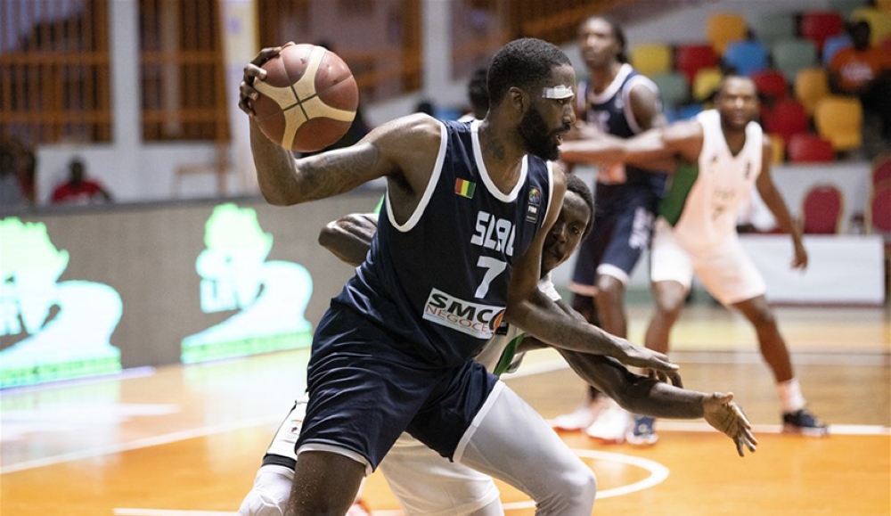 Seydou Legacy Athletique Club&#039;s shooting guard Dane Miller Jr at  the Road to BAL Elite 16 Round. He is among  five best players on the tournament.  Courtesy