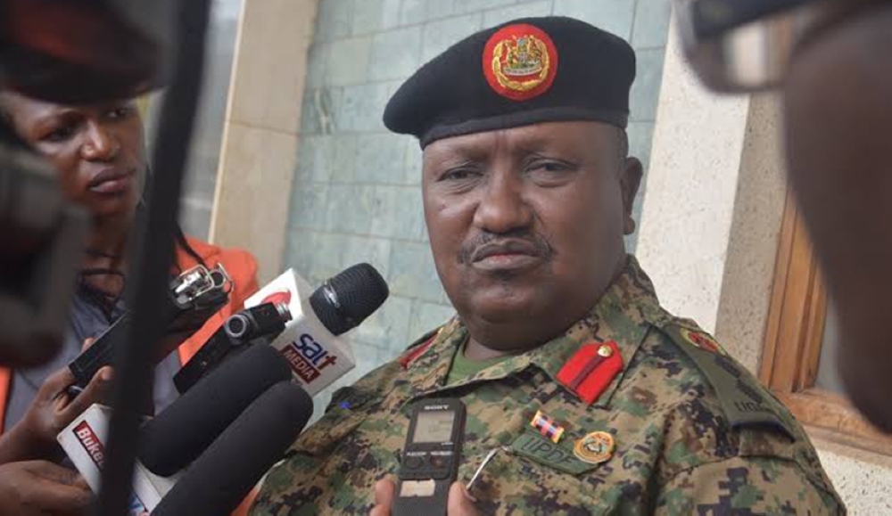 Brig. Gen Felix Kulayigye, the Uganda People Defence Force (UPDF)spokesman during a past news breifing. Internet