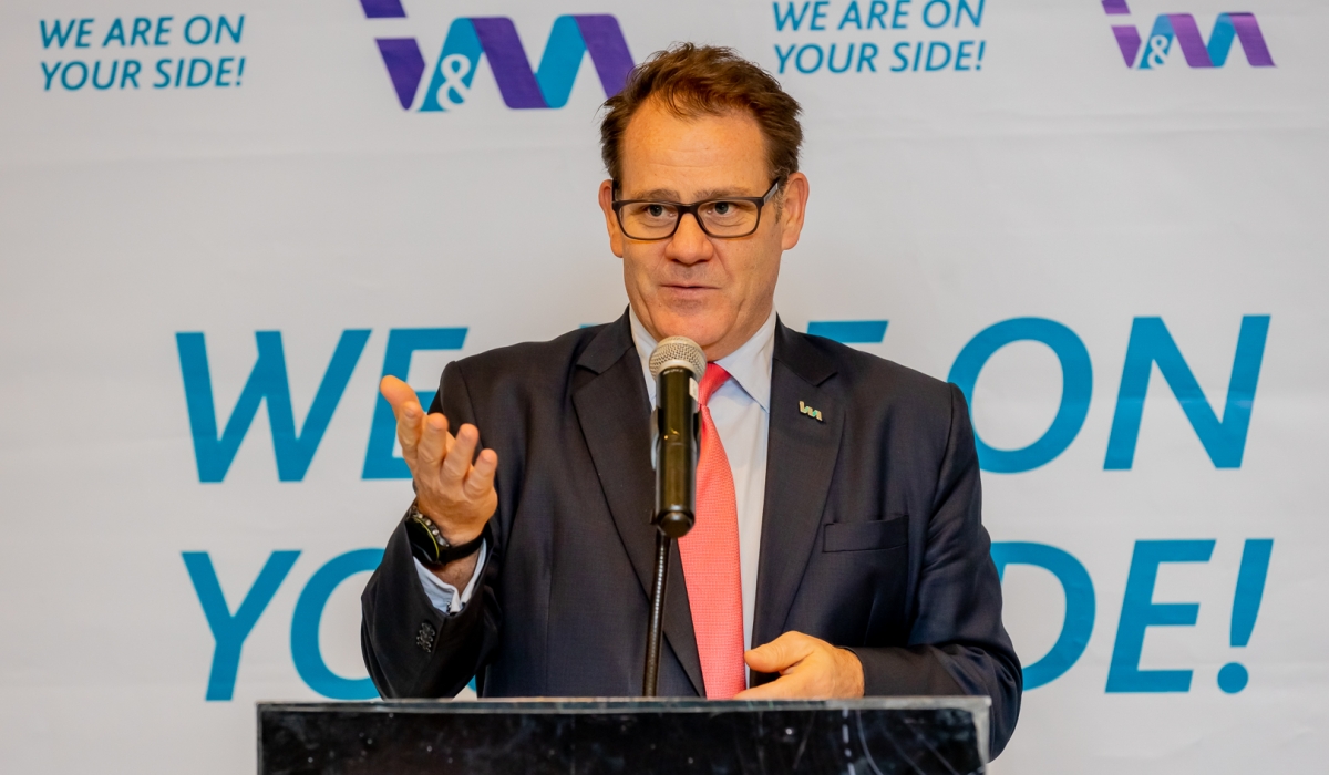 Robin Bairstow, CEO of I&M Bank Rwanda.