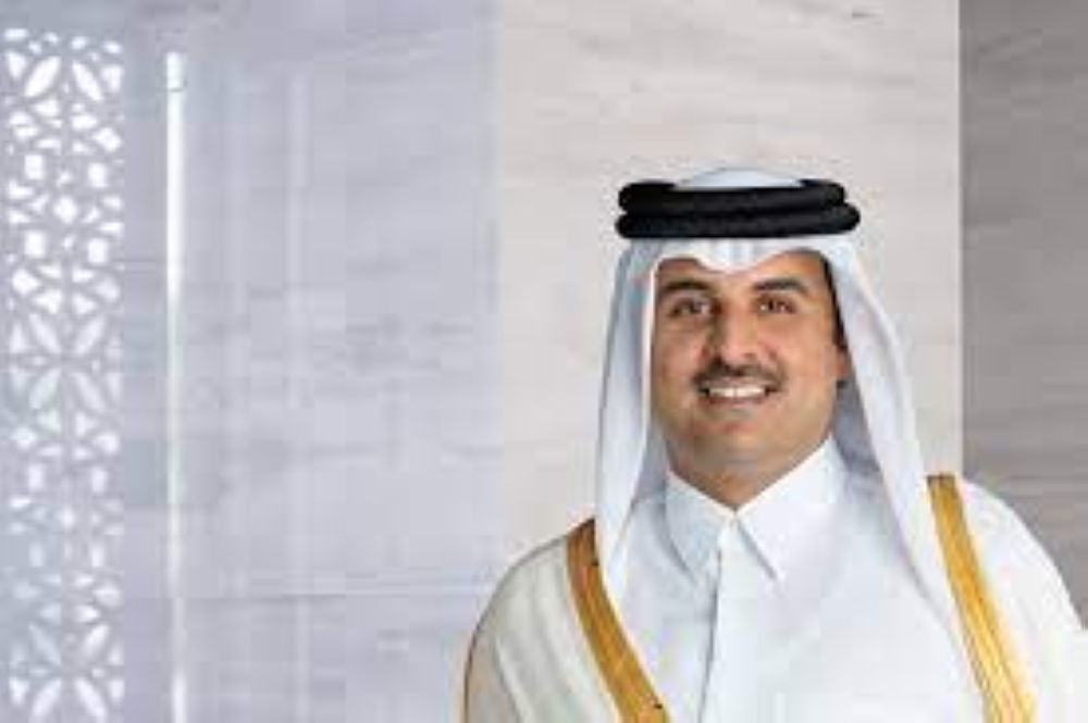 Sheikh Tamim bin Hamad Al Thani the ruler of Qatar