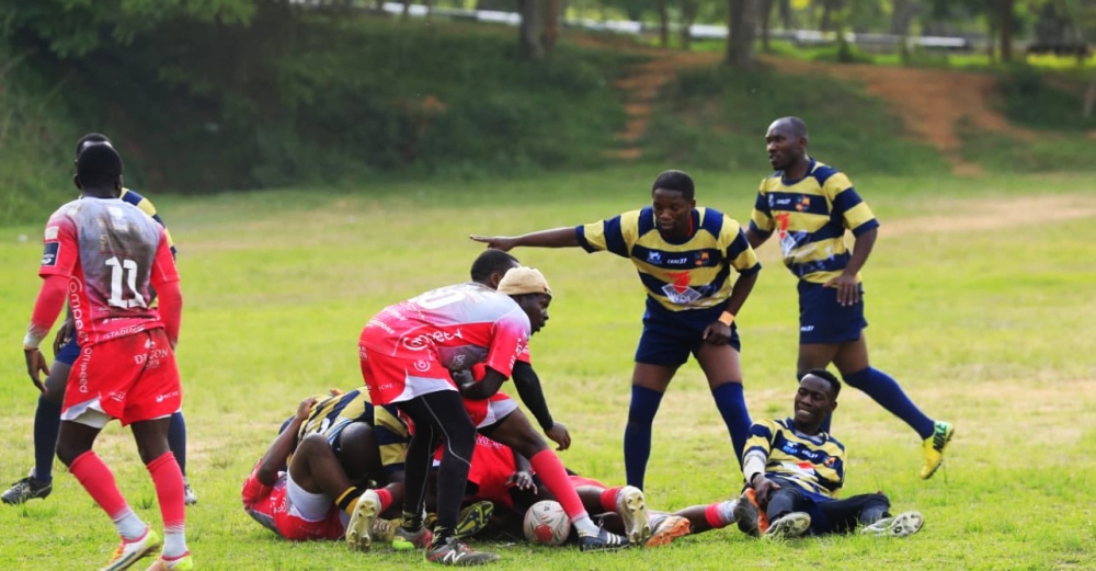 Local Rugby powerhouse Lion de Fer began their title defense with a 17-10 victory over rivals 1000 Hills Rugby Club on Saturday, November 19. Courtesy