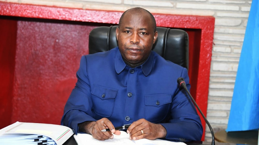 Burundian President, Évariste Ndayishimiye, who is the current chairperson of the East African Community. Courtesy