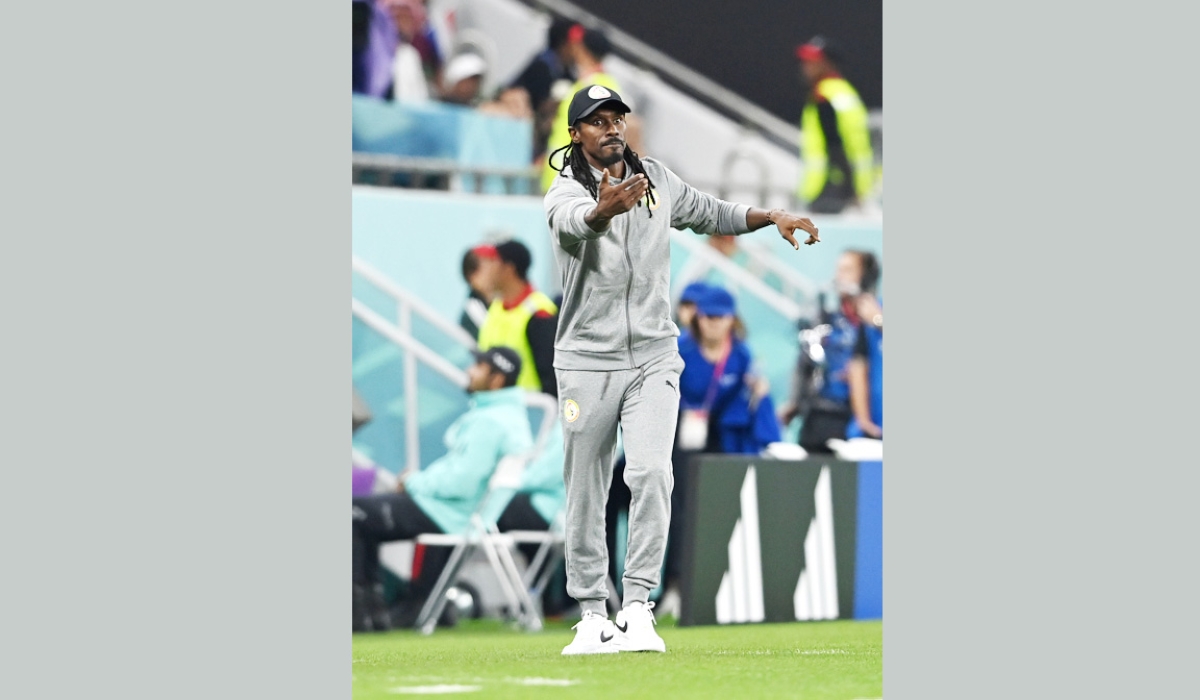 Senegalese national team head coach Aliou Cisse.