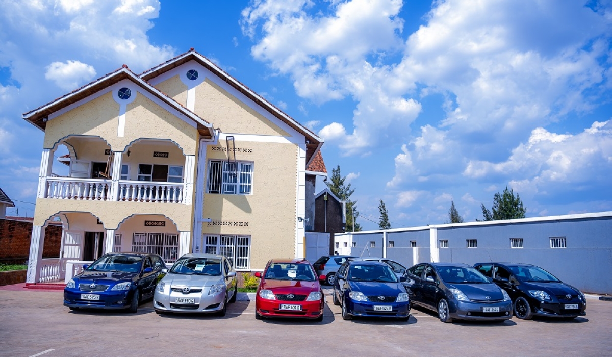 Some cars that Tomtransfers Company uses in the business of Renting and Selling cars in Kigali. Several investors are suing Tom Transfers Company. Courtesy