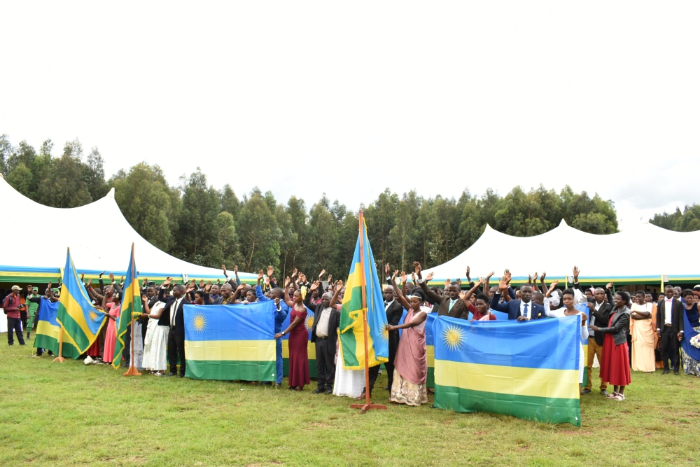 Some of 1000 couples who lived together unlawfully,at their official marriage during the  ongoing campaign 16 Days of Activism against Gender-Based Violence (GBV), which was launched on Friday November 25. Courtesy
