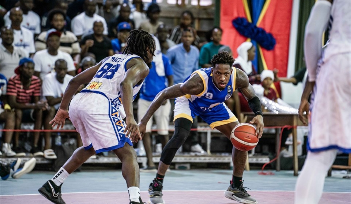City Oilers player with the ball tries to go past Urunani&#039;s point guard during the game  last month in Dar es Salaam as  Urunani prevailed 64-58. Courtesy