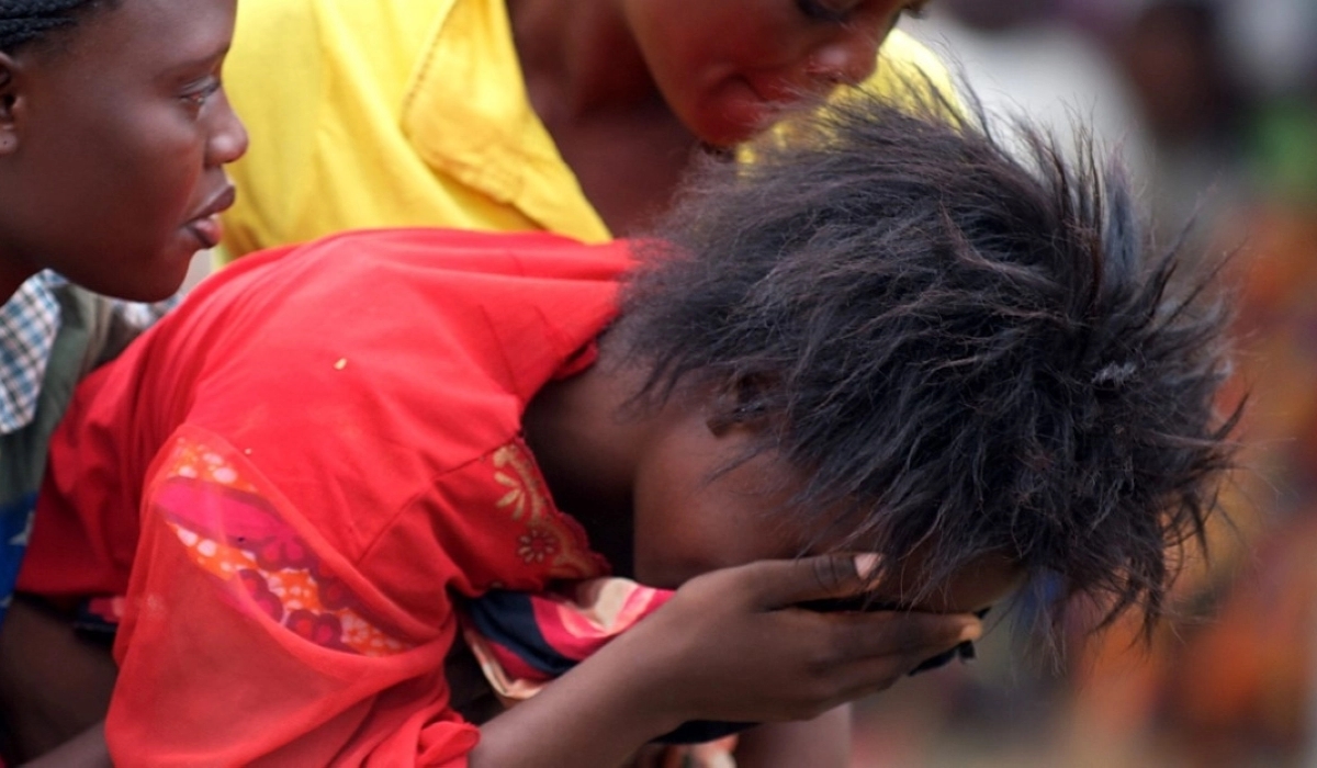 A victim of sexual violence crime. Statistics shared by RIB show that there has been a 50 per cent decline in cases related to sexual violence against a spouse for the period 2021- 2022 compared to the last two years. Internet.