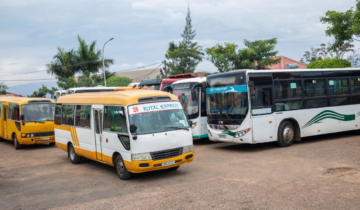 Some of the vehicles that were impounded by police for lack of mechanical inspection certificate 