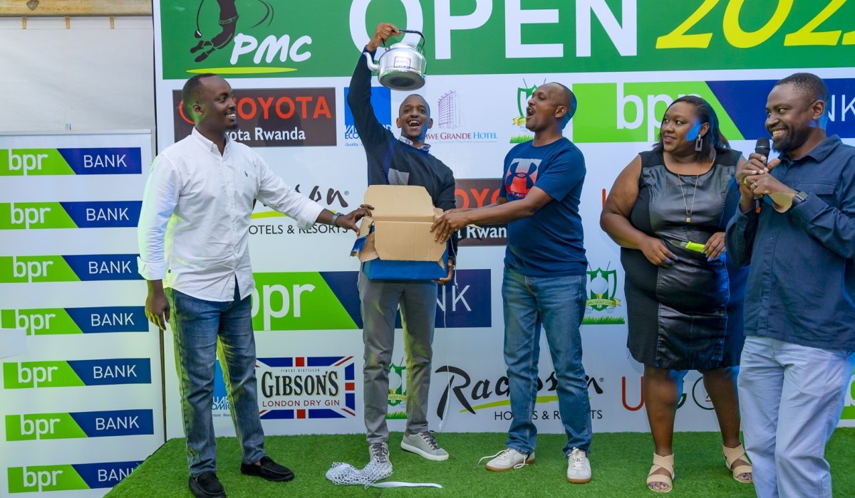BPR Bank Rwanda Plc as part of its brand outreach activities, has sponsored the PMC Golf Open 2022, as the tournament’s main sponsor for the 2nd year
running. Photos: Courtesy.