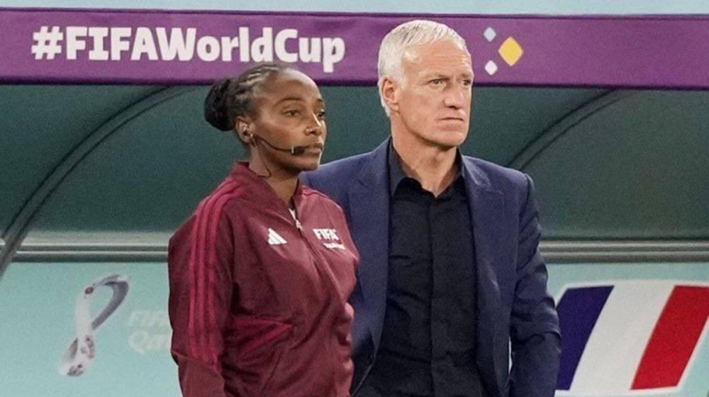 Rwandan referee Salma Mukansanga will officiate her secoond World Cup game when defending champions France take on Tunisia in Group D on Wednesday, November 30. Courtesy