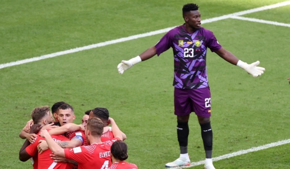Onana had played in Cameroon&#039;s opening game at the World Cup, a 1-0 loss to Switzerland [Marko Djurica/Reuters]