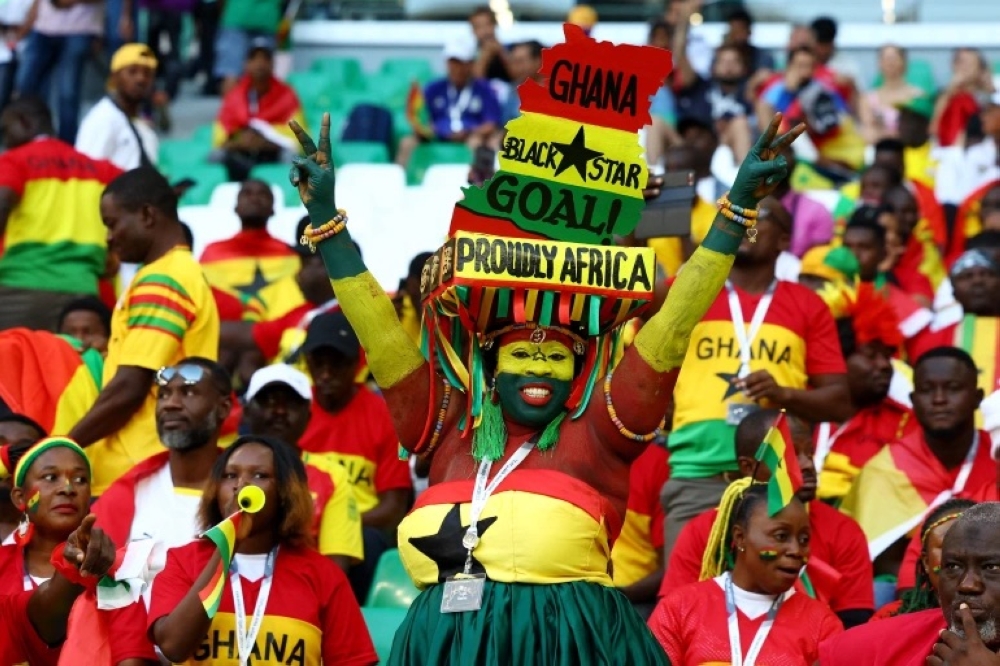 Eliminating Uruguay at the group stages “will be justice”, according to Ghana fans [Molly Darlington/Reuters]
