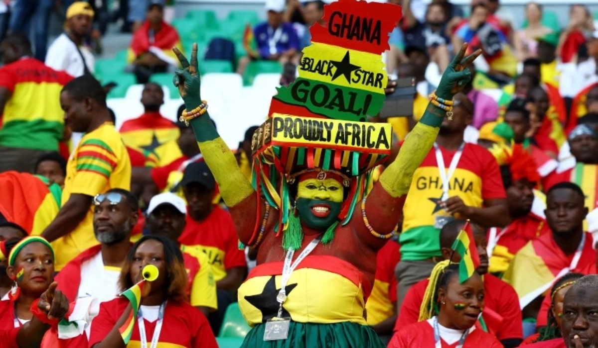Eliminating Uruguay at the group stages “will be justice”, according to Ghana fans [Molly Darlington/Reuters]