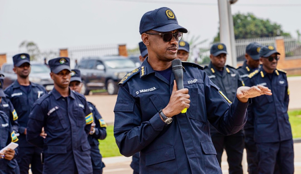 Inspector General of Police (IGP) Dan Munyuza, on Saturday December 3, briefed teams of Police officers, who will be dispatched to the sites to start conducting driving tests.