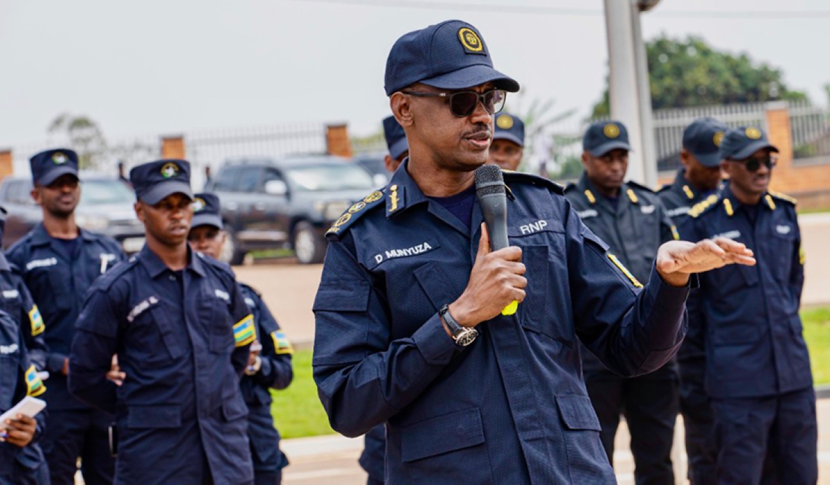 Inspector General of Police (IGP) Dan Munyuza, on Saturday December 3, briefed teams of Police officers, who will be dispatched to the sites to start conducting driving tests.