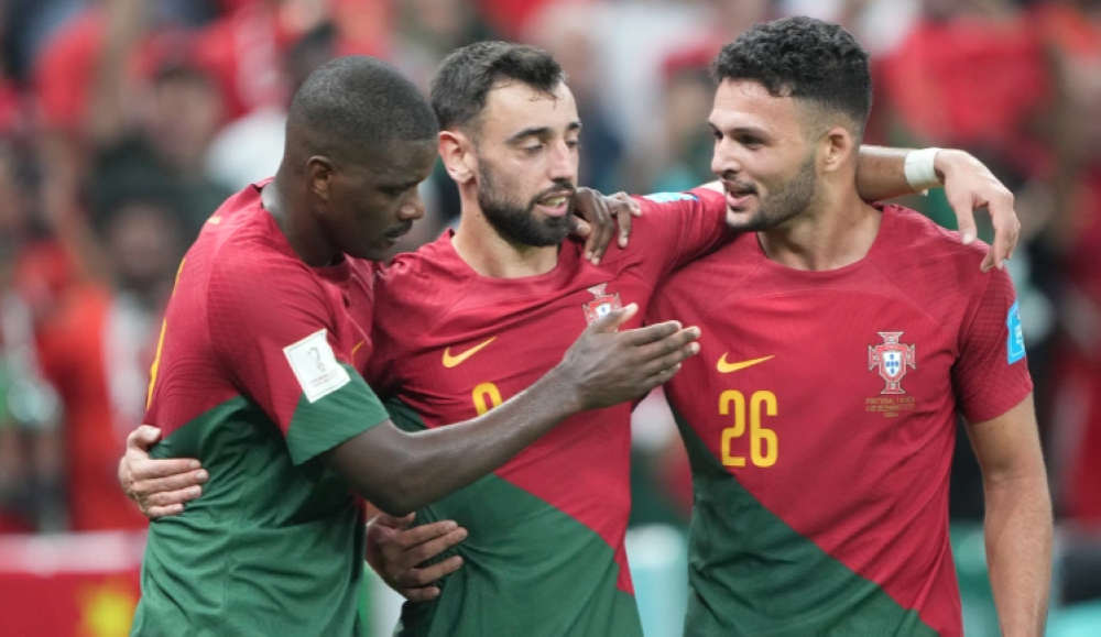 Portugal sweep past Switzerland thanks to a hat-trick from Goncalo Ramos and a solid team effort [Sorin Furcoi/Al Jazeera]
