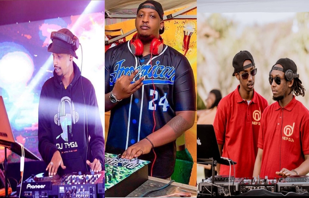 (L-R) DJ Tyga , DJ Dialo and NEP DJS will perform at Friends and Barbecue on Saturday on December 10. Courtesy