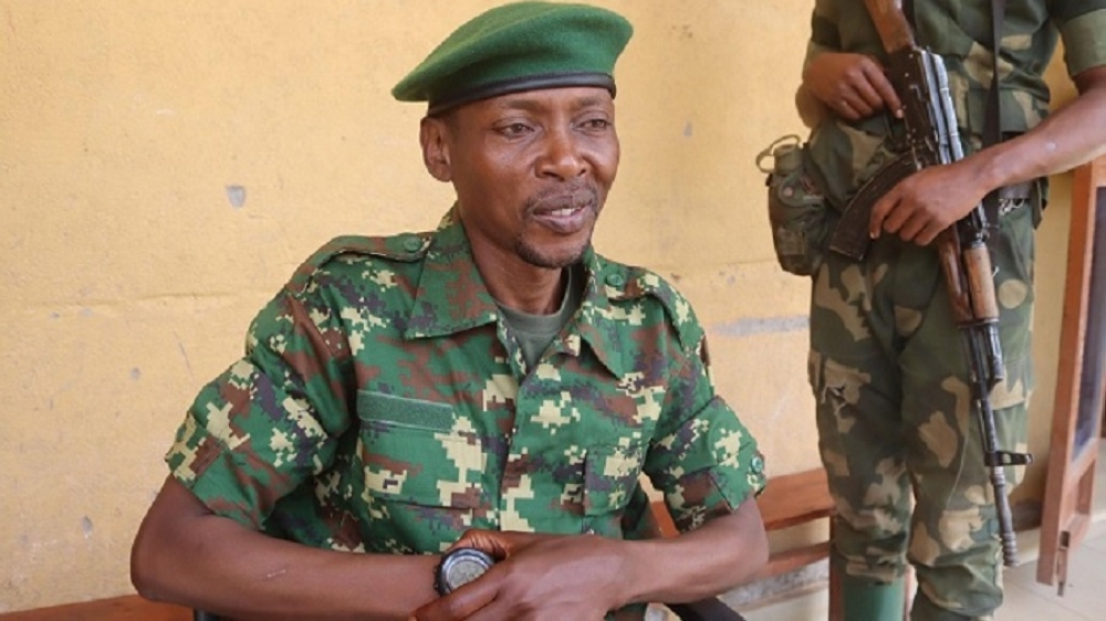 Major Willy Ngoma, the spokesperson of M23 rebel group, which has yet again sounded the alarm over what it calls "genocide and targeted killings" by DR Congo army and its allies, including the FDLR militia, whose members fled to the Congo in 1994 after carrying out the Genocide against the Tutsi in Rwanda. File