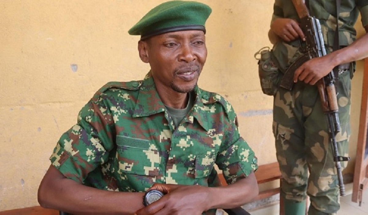 Major Willy Ngoma, the spokesperson of M23 rebel group, which has yet again sounded the alarm over what it calls "genocide and targeted killings" by DR Congo army and its allies, including the FDLR militia, whose members fled to the Congo in 1994 after carrying out the Genocide against the Tutsi in Rwanda. File