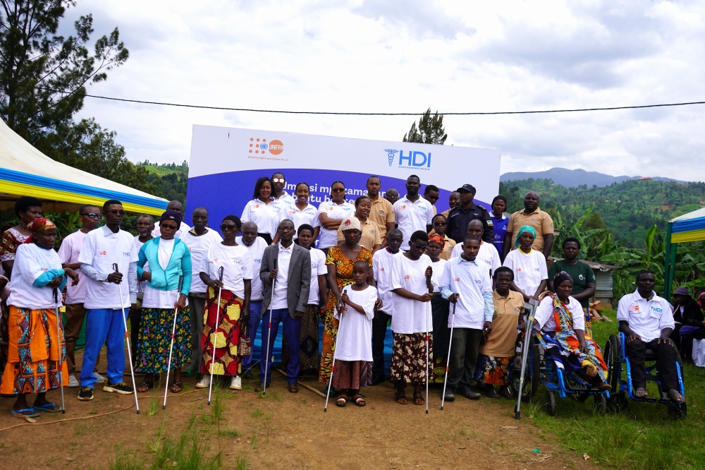 The International Day of People with Disabilities was observed in Nyamasheke District, Macuba Sector.