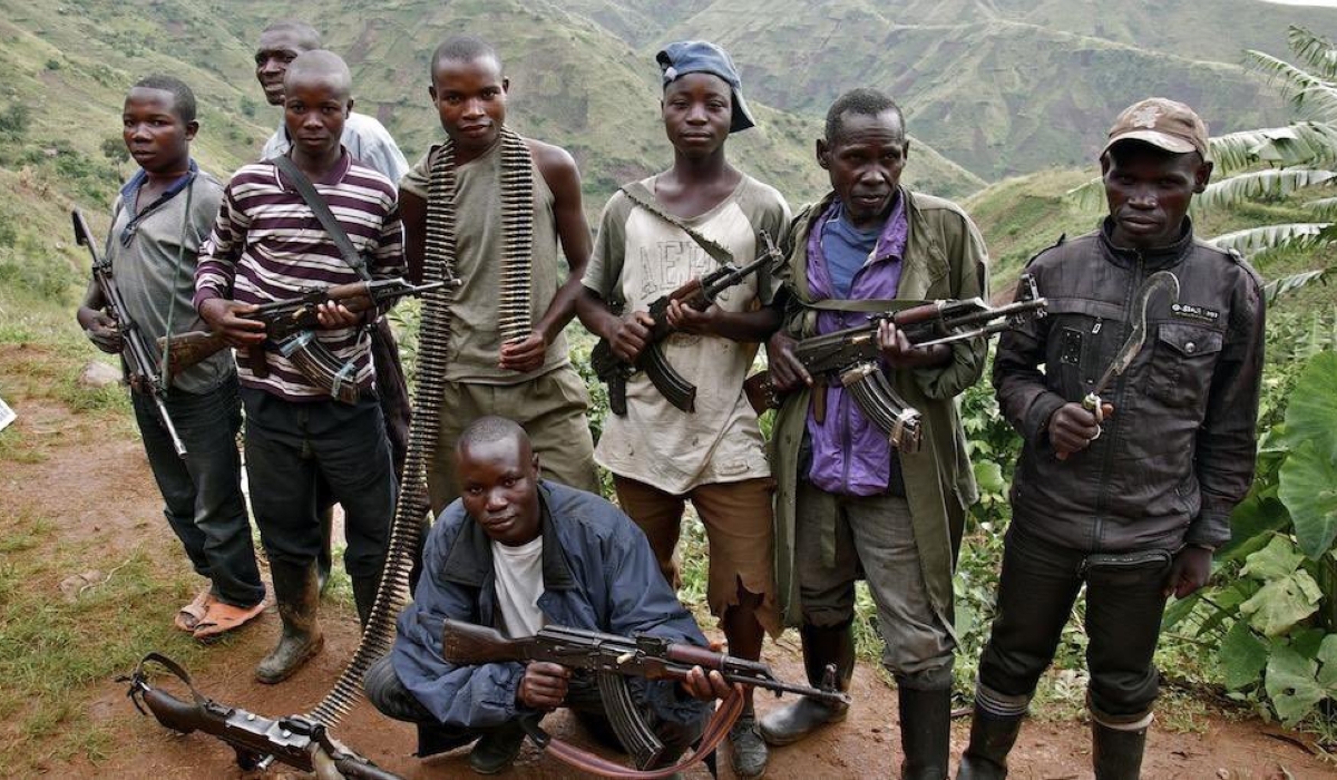 FDLR terrorists in the Eastern DR Congo. Protogene Ruvugayimikore, a senior commander of the FDLR, has been put on the latest sanctions list of the European Union for committing atrocities in DR Congo. Courtesy