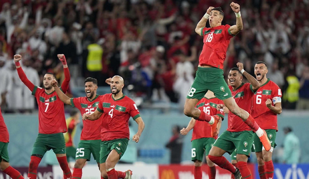 The Atlas Lions of Morocco will  face the Navigators of Portugal at the Al Thumama Stadium in Doha on Saturday, December 10. FIFA Photo