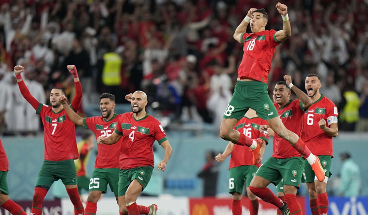 The Atlas Lions of Morocco will  face the Navigators of Portugal at the Al Thumama Stadium in Doha on Saturday, December 10. FIFA Photo