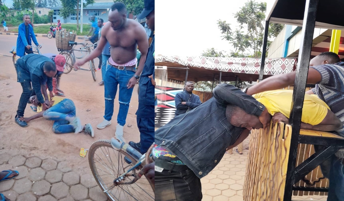 A scene of crime in Kabuga where Emmanuel Muhizi was beaten by three suspects on November 28. courtesy