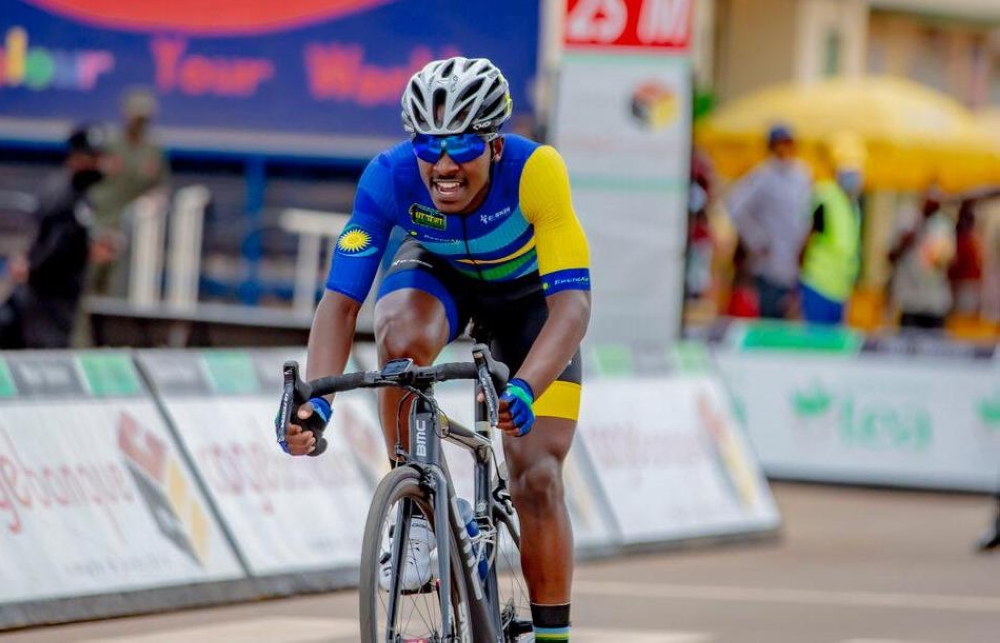 Team Rwanda cyclist Renus Byiza Uhiriwe is among  16 riders summoned by the coach, that joined the training camp for the forthcoming major tournaments La Tropicale Amissa Bongo slated for January 23-29 in Gabon. File
