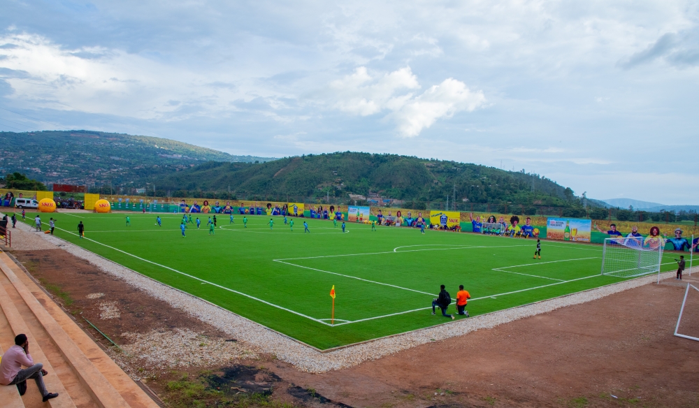 A new look of the newly revamped and upgraded Nzove training ground that was officially unveiled on Tuesday , December 13. Photos  Courtesy