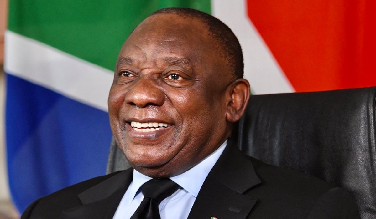 President Cyril Ramaphosa.