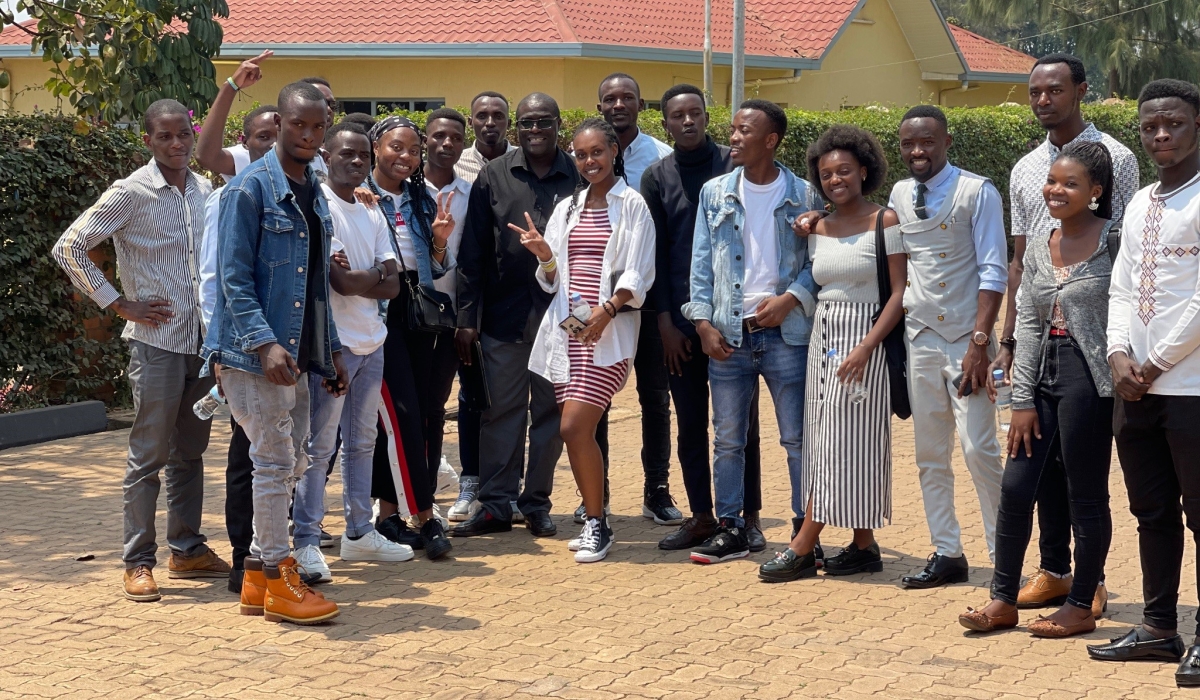 The author with classmates on a field trip. Courtesy photo